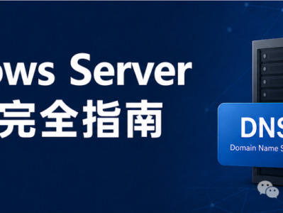 Windows Server DNS 完全指南【一】