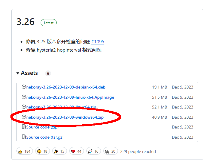 Download the client zip file