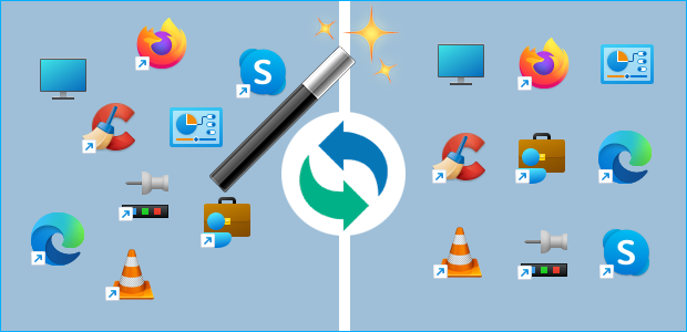 Reicon(恢复图标位置) Reicon(恢复图标位置)